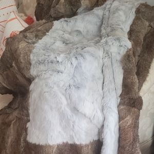 Rabbit Fur blanket